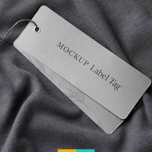 موکاپ اتیکت