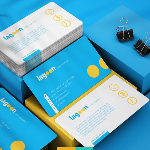 موکاپ کارت ویزیت