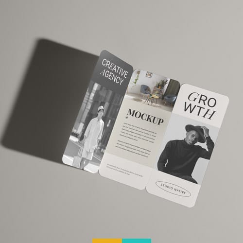 موکاپ بروشور