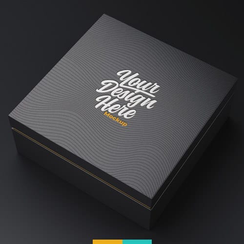 موکاپ جعبه لاکچری