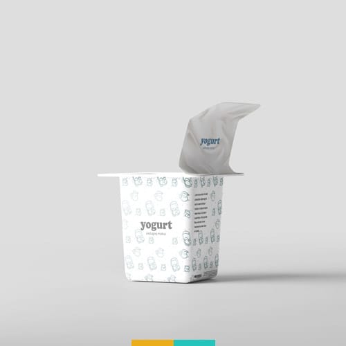 موکاپ ماست تک نفره