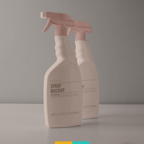 موکاپ دوتایی اسپری