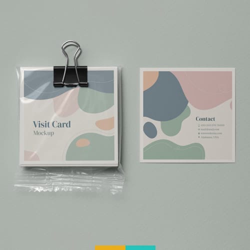 موکاپ برگه یادداشت