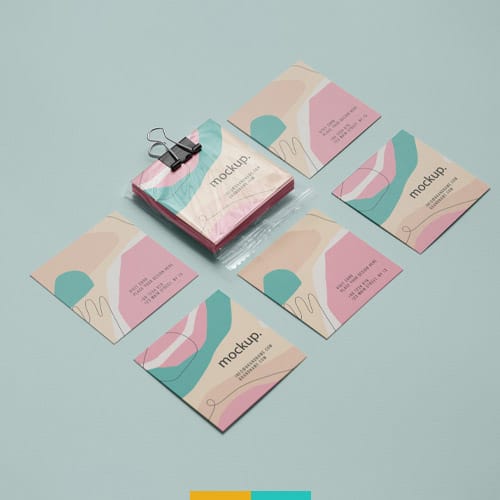 موکاپ بسته برگه یادداشت