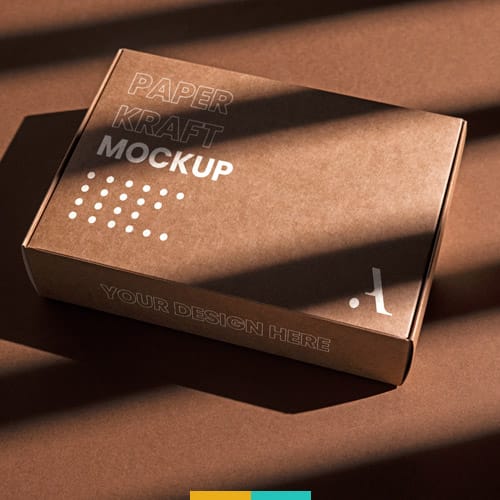 موکاپ جعبه کرافت