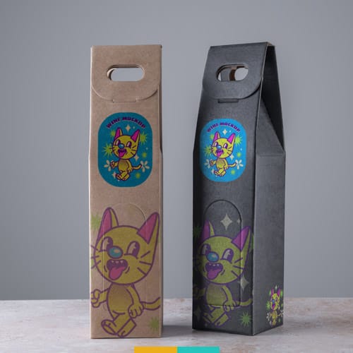 موکاپ جعبه ایستاده