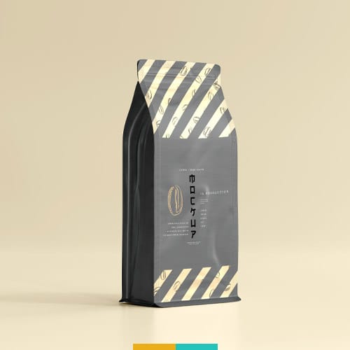 موکاپ بسته بندی قهوه