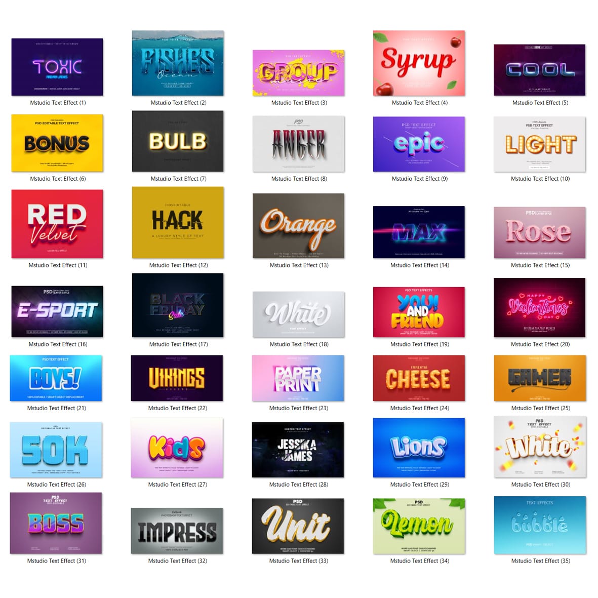 دانلود افکت متنی استودیو مهدی ثمن گویی