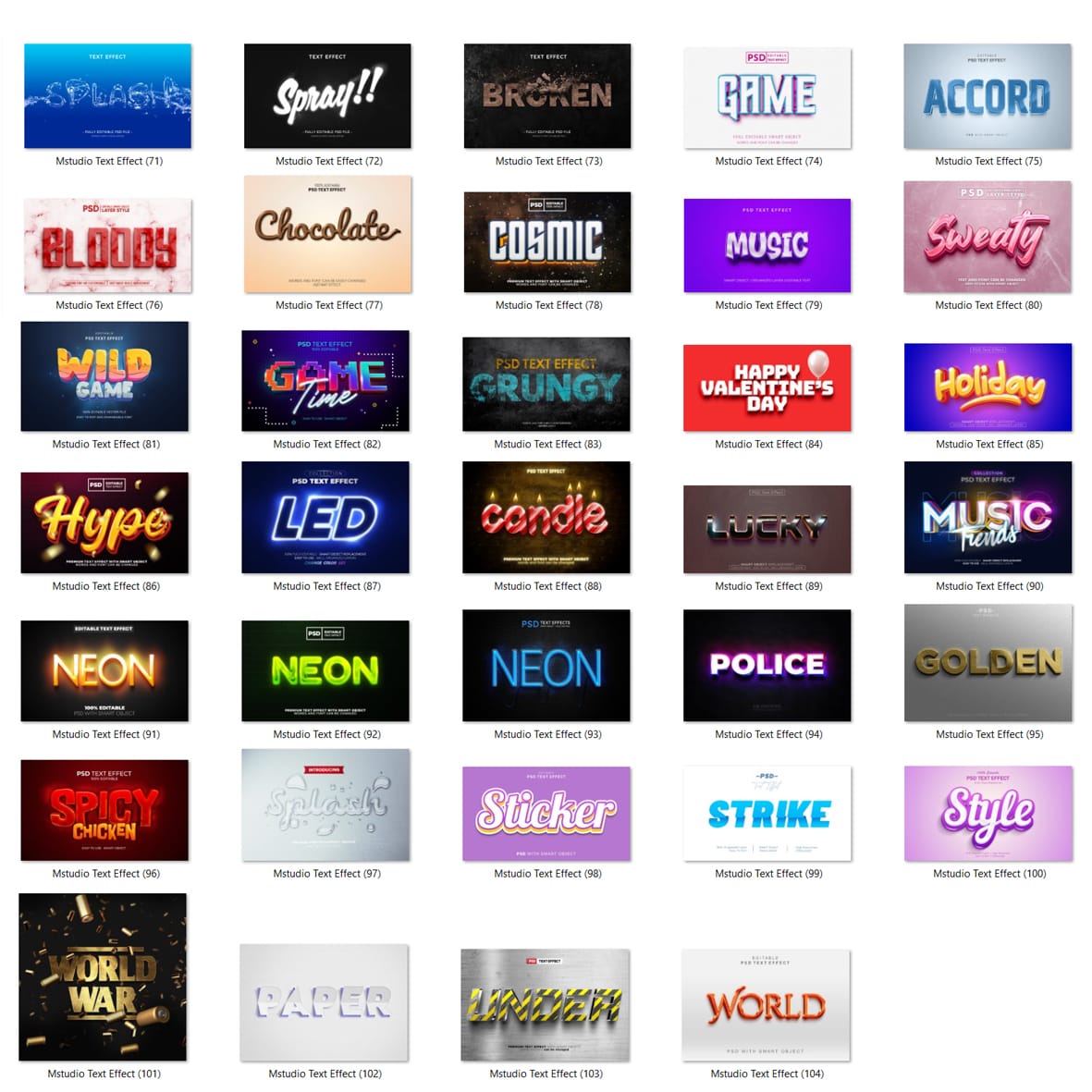 دانلود افکت متنی استودیو مهدی ثمن گویی