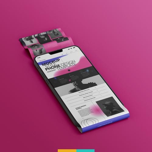 موکاپ یوآی اپلیکیشن استودیو مهدی ثمن گویی