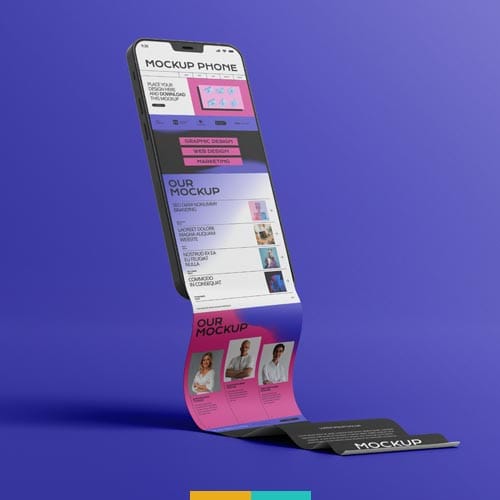 موکاپ یوآی اپلیکیشن استودیو مهدی ثمن گویی