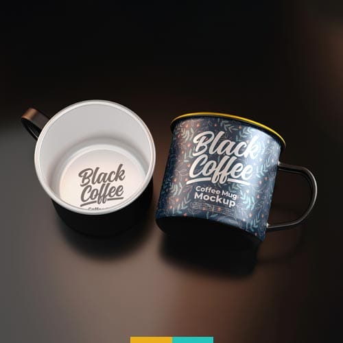 موکاپ لیوان استودیو مهدی ثمن گویی