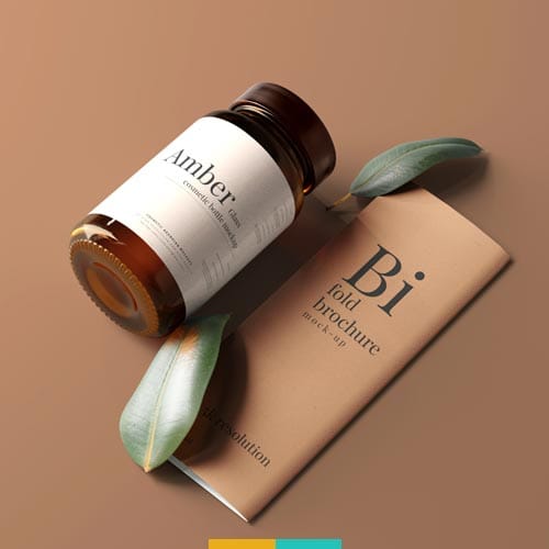 موکاپ قوطی استودیو مهدی ثمن گویی