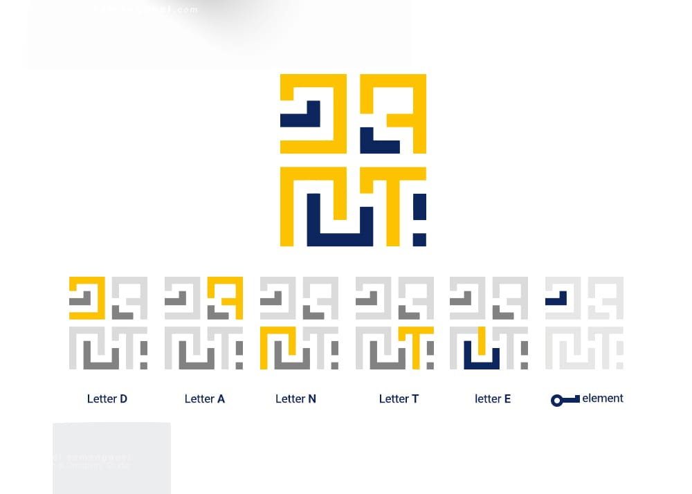 طراحی لوگو اتاق فرار دانته استودیو مهدی ثمن گویی