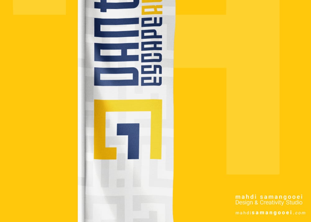 طراحی لوگو اتاق فرار دانته استودیو مهدی ثمن گویی