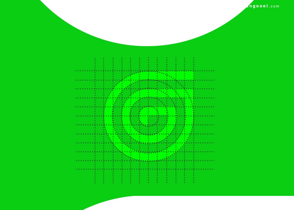 طراحی لوگو خانه سبز استودیو مهدی ثمن گویی