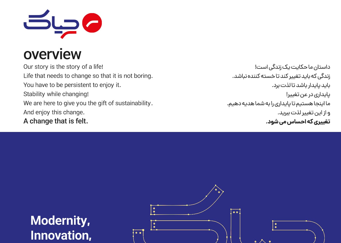 طراحی لوگو چیاک لوازم خانگی استودیو مهدی ثمن گویی