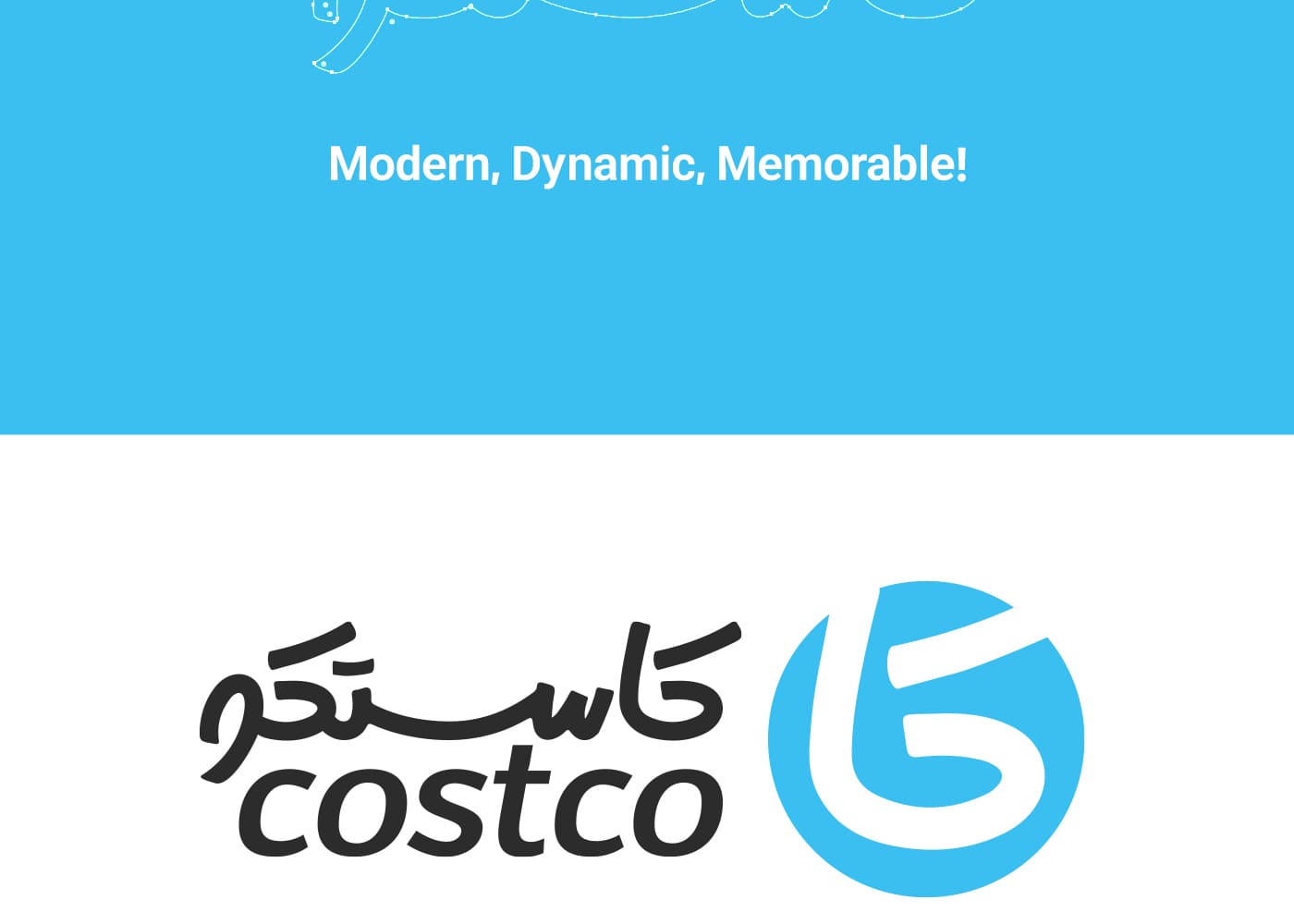 پرزنت طراحی لوگو کاستکو استودیو مهدی ثمن گویی