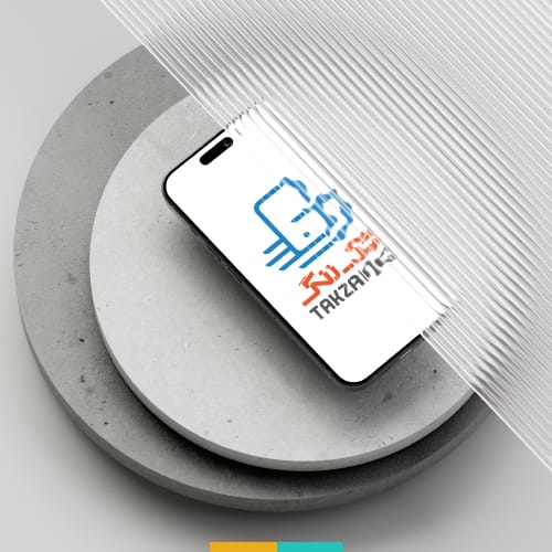 طراحی لوگو تک زنگ رسانه استودیو مهدی ثمن گویی