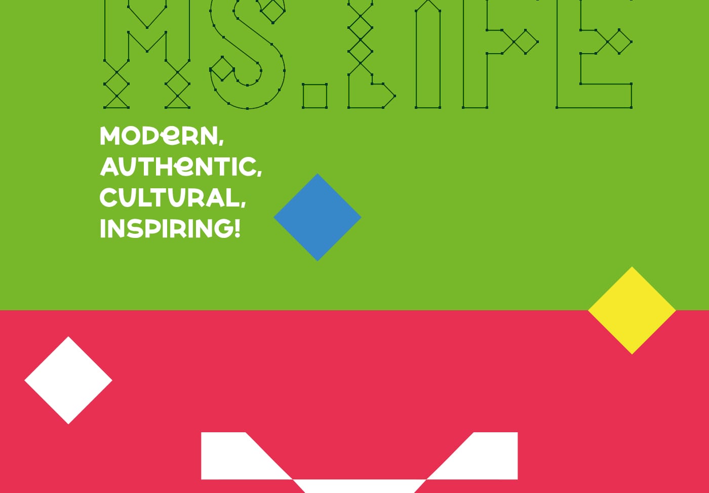 طراحی لوگو MS.LIFE میس لایف استودیو مهدی ثمن گویی